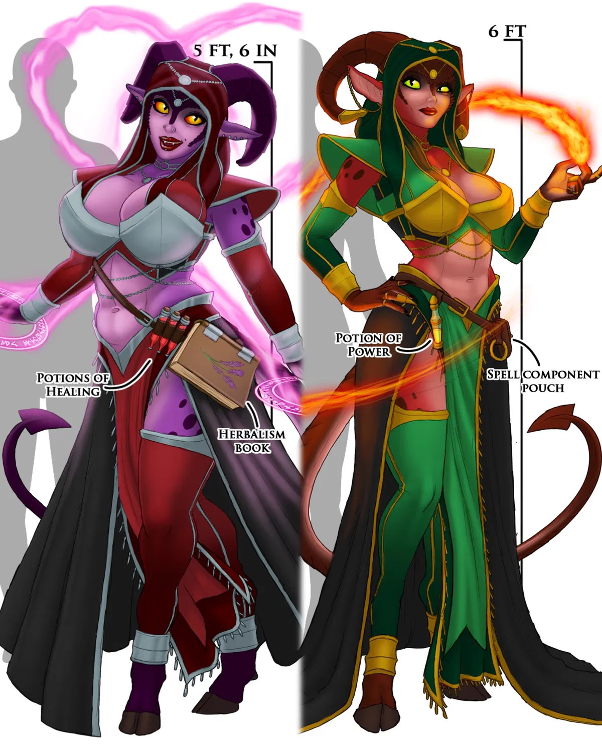 Avatar of Ezria and Xelthia: Succubuses, Futas, Consorts And Lovers 