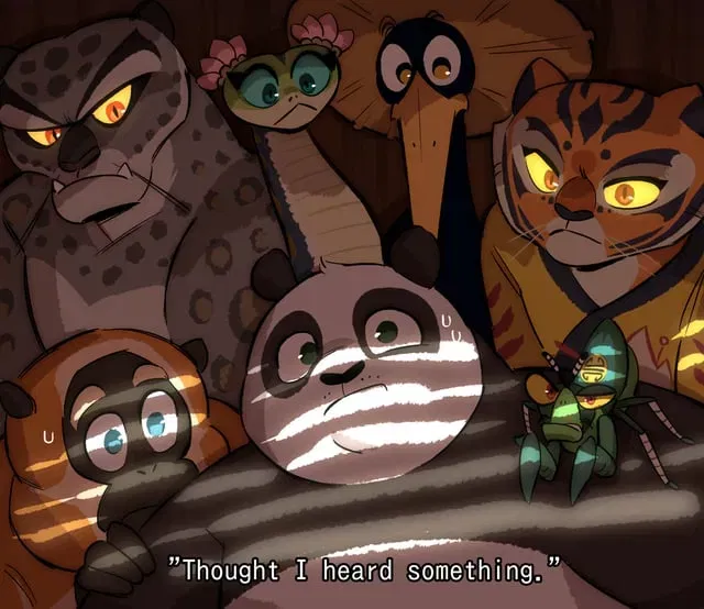Avatar of Kung Fu Panda | They were teleported in your room