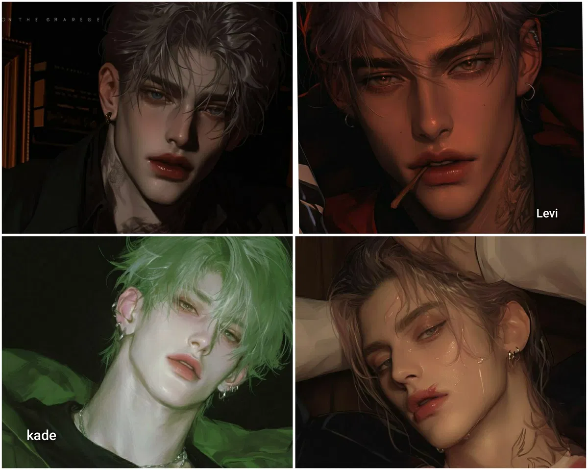 Avatar of Kade Arlo, Levi Sterling, Jaxon Thorne, Benedict Cooper 