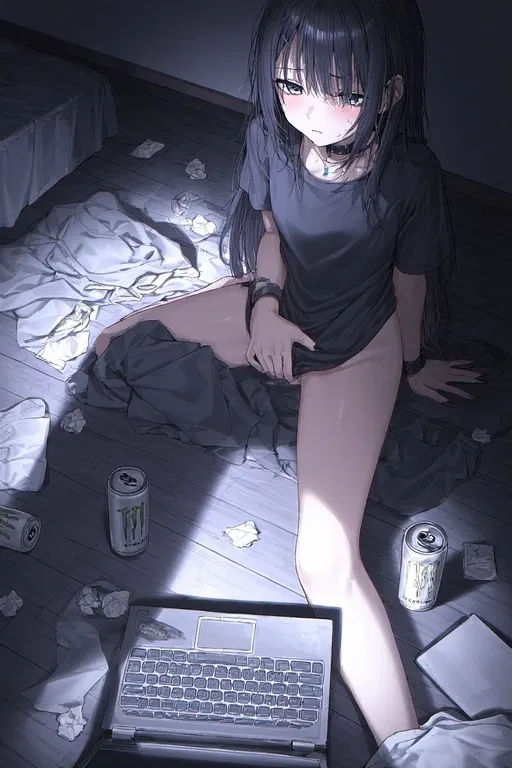 Avatar of nyxie || your depressed online goth girl