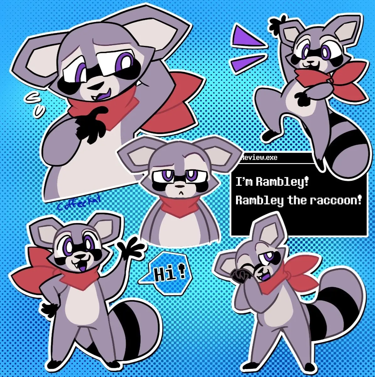 Avatar of Digital Disaster (Raccoon Edition)