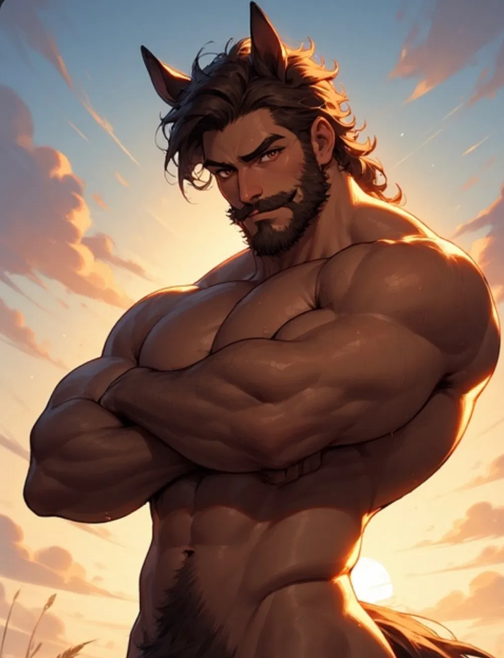 Avatar of Evil and Intimidating Horse Hybrid