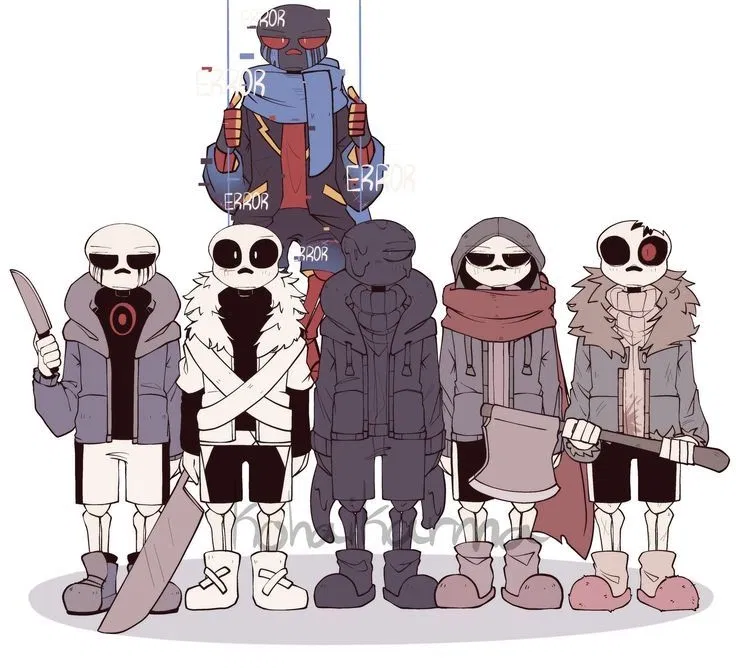 Avatar of Cross, Nightmare, Horror/Axe, Killer, Murder/Dust, and Error.