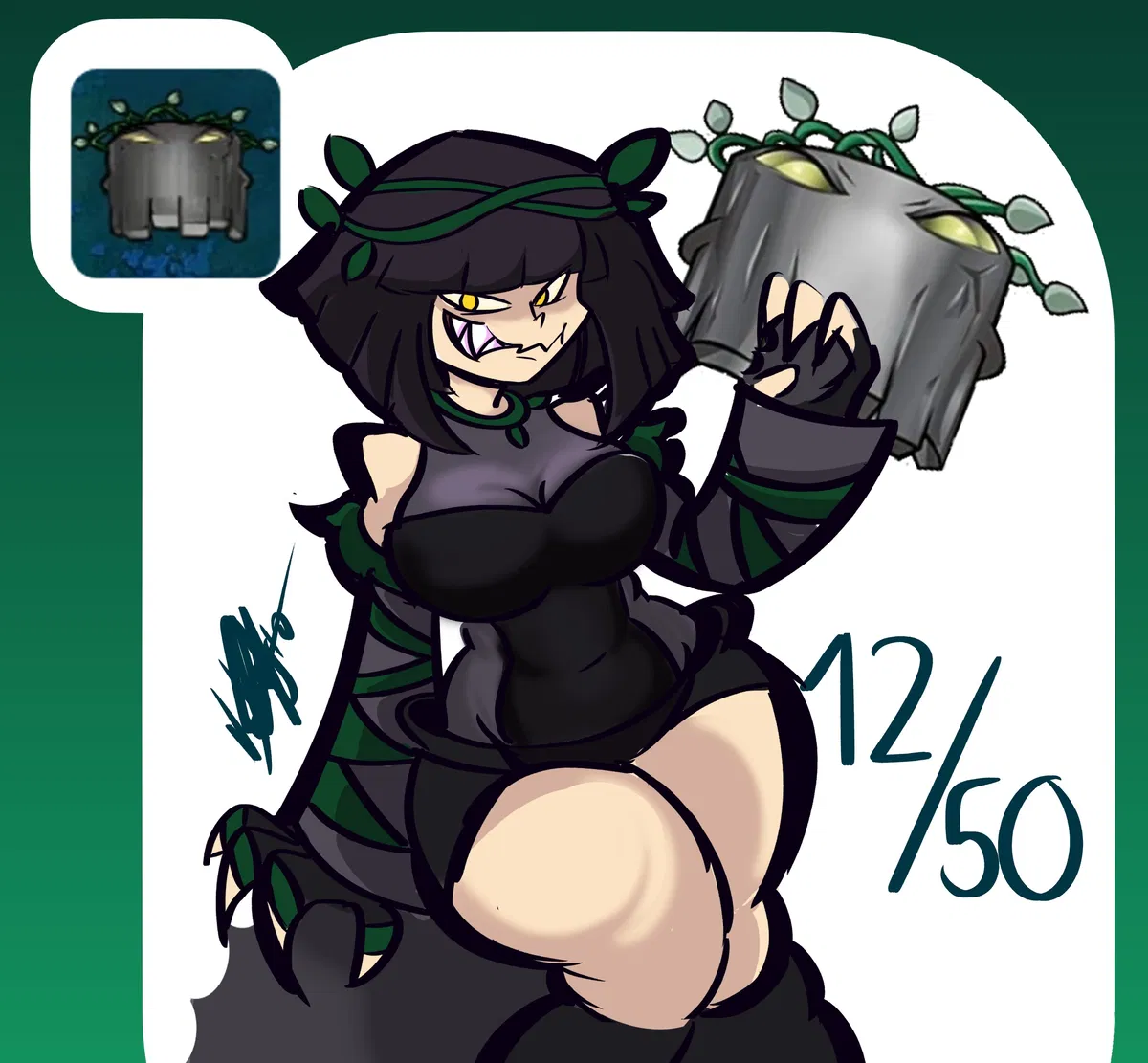 Avatar of Grave Buster-Rottbella ( PvZ: GIRLS VS ZOMBIES AU)