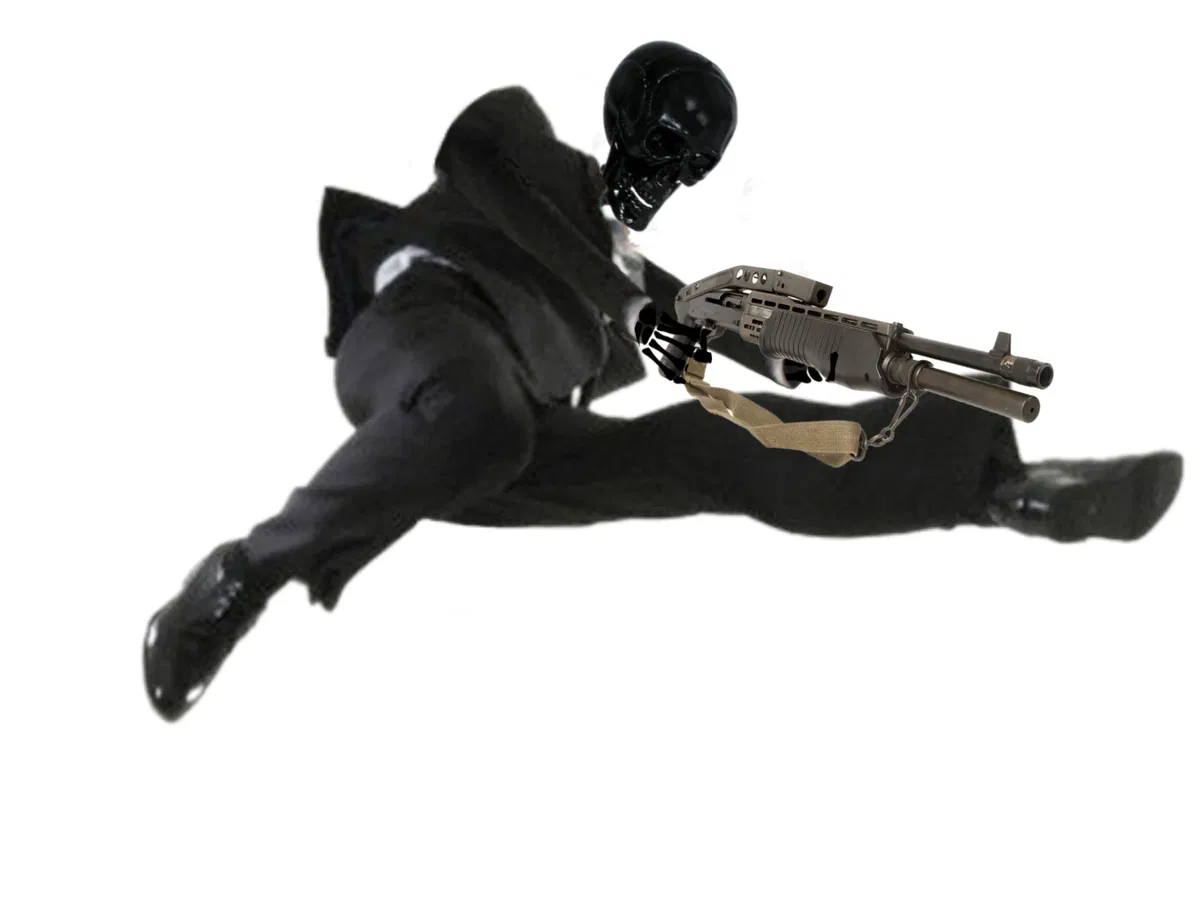 Avatar of The Sigma Black Skeleton with a Shotgun