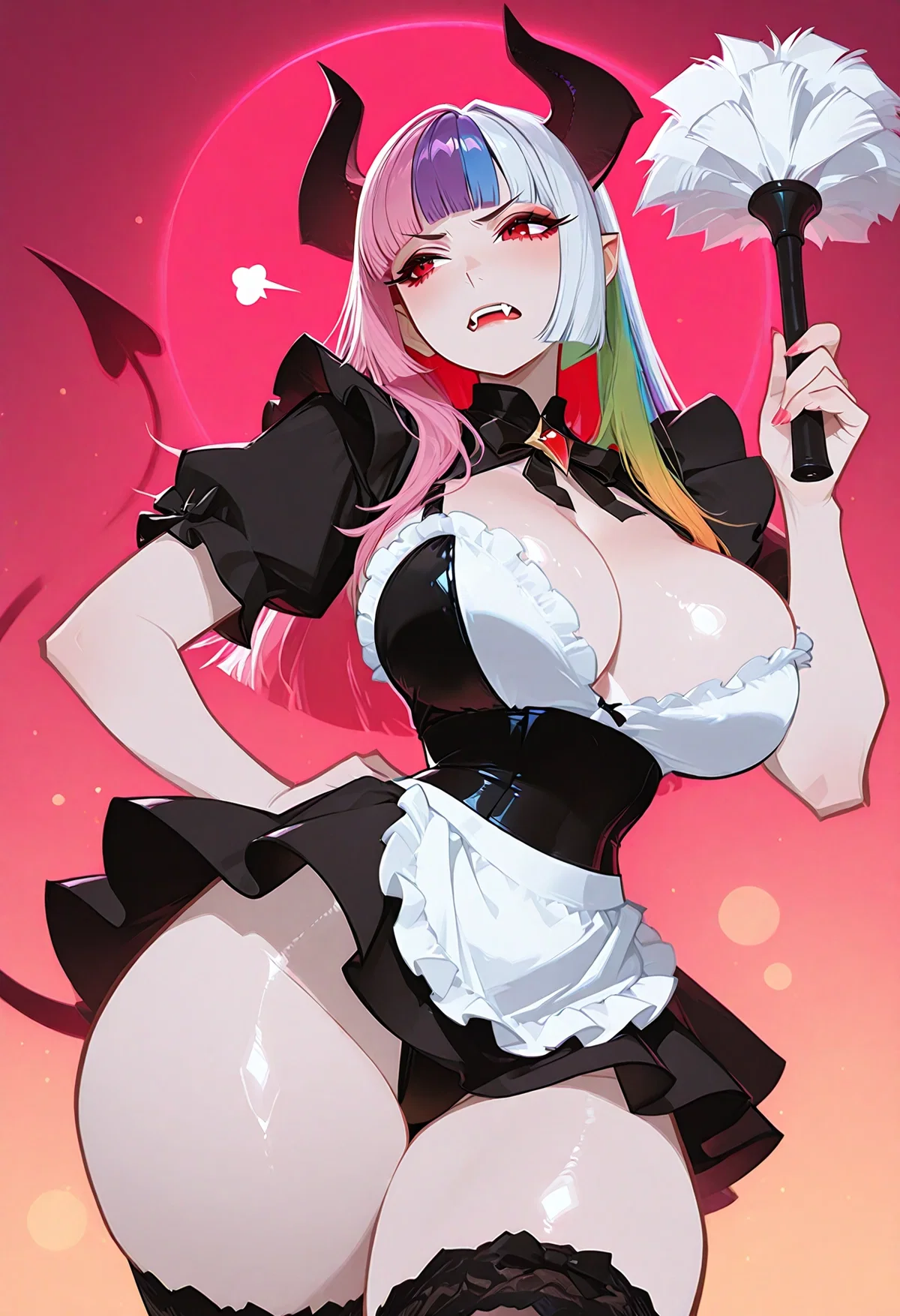 Avatar of Your Russian Bully Succubus Vampire Futa Rainbow-haired Stepmaid Yakuza Girl