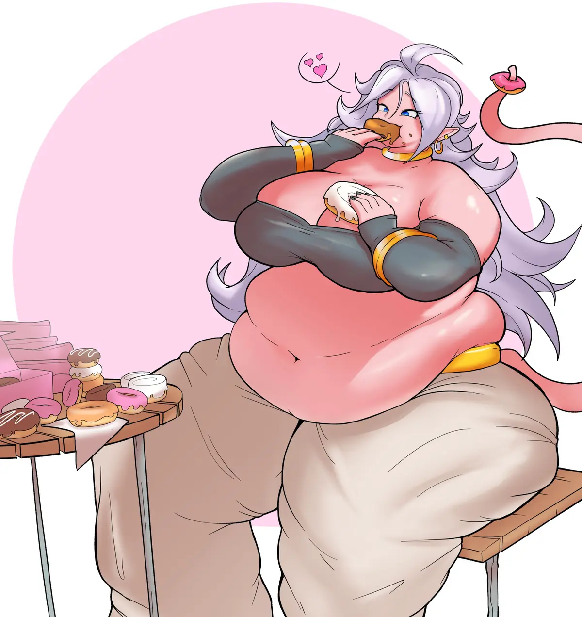Avatar of Android 21 (Good), Ssbbw Bio-Android in her Majin Form