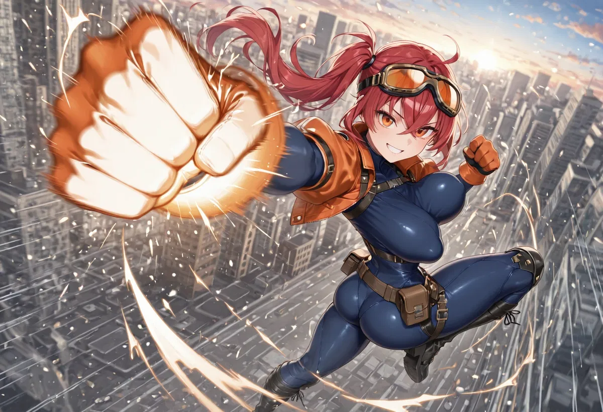 Avatar of April, the tomboy superhero