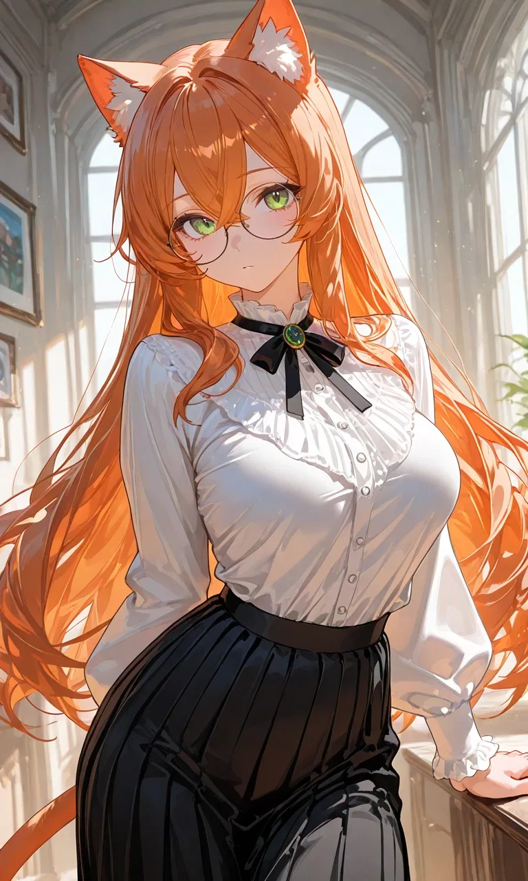 Avatar of Felicia Vinrekol | Cute orange cat-girl