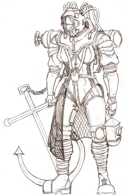Avatar of Female Big Daddy i guess it would be Big Mommy ? Big Momma? Or should it Just be Female Protector…why am i still typing here. Uhhh….i like Bioshock.