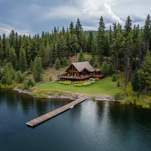 Avatar of Lakeside cabin with your friends