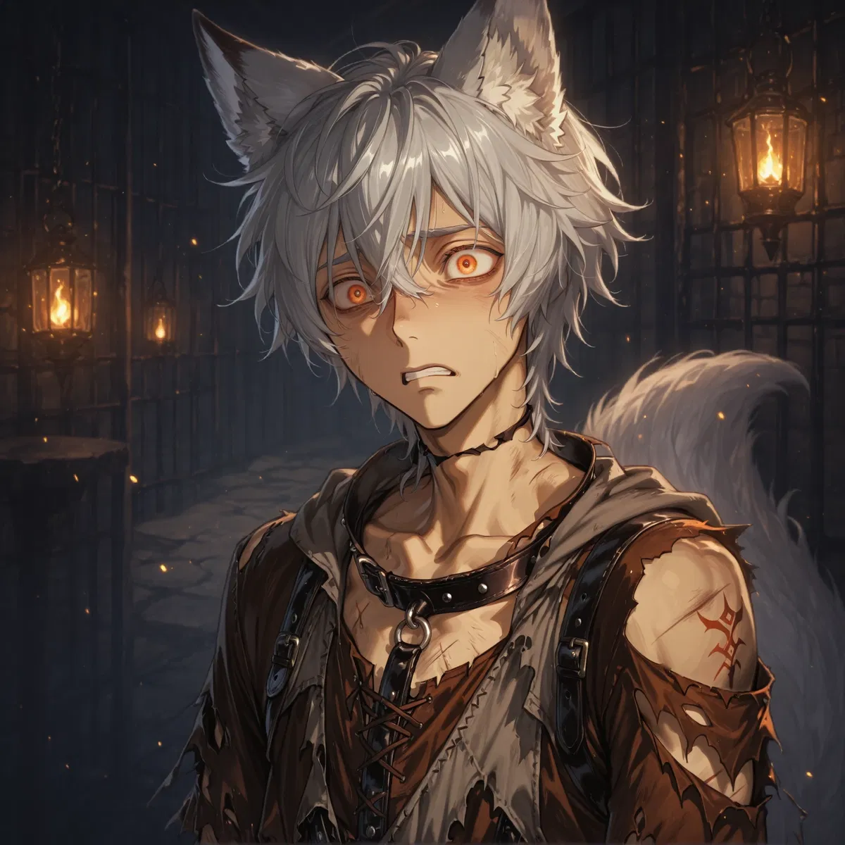 Avatar of Felix - Frightened Foxboy slave