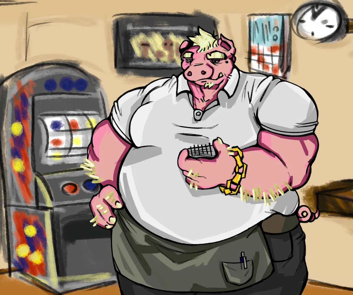 Avatar of Carlos Molinez Flores - Grumpy Overworked Waiter 🐖🍻