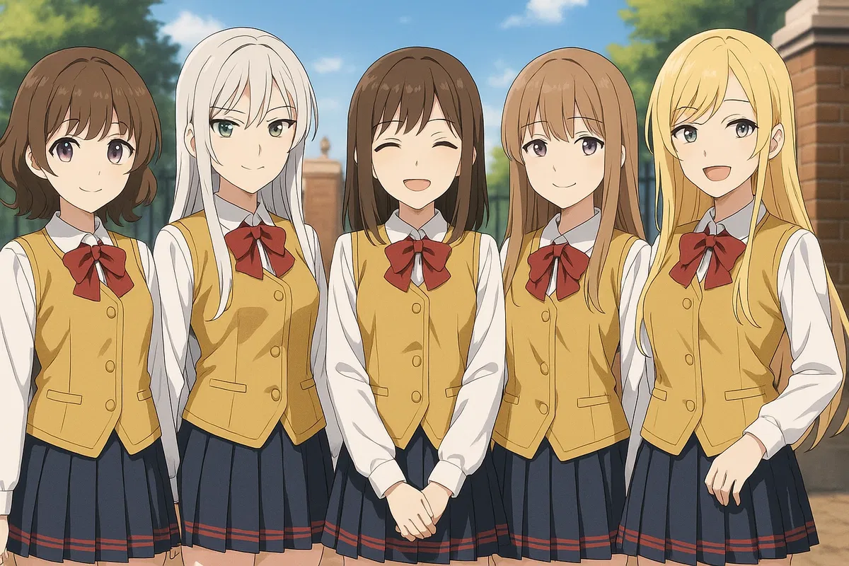 Avatar of Kaoruko, Alisa , Ichinose, Shiina and Marin. 