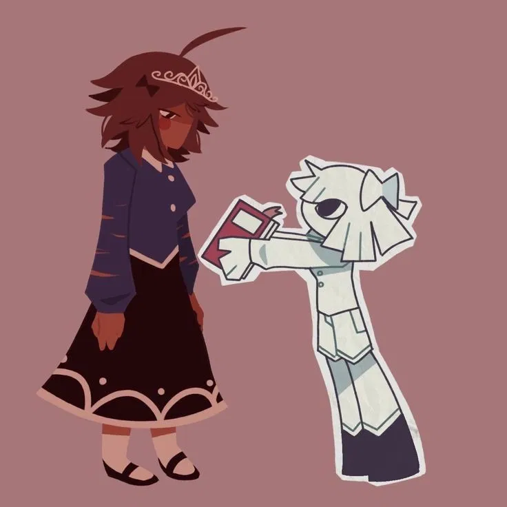 Avatar of Claire tries to befriends Alice!
