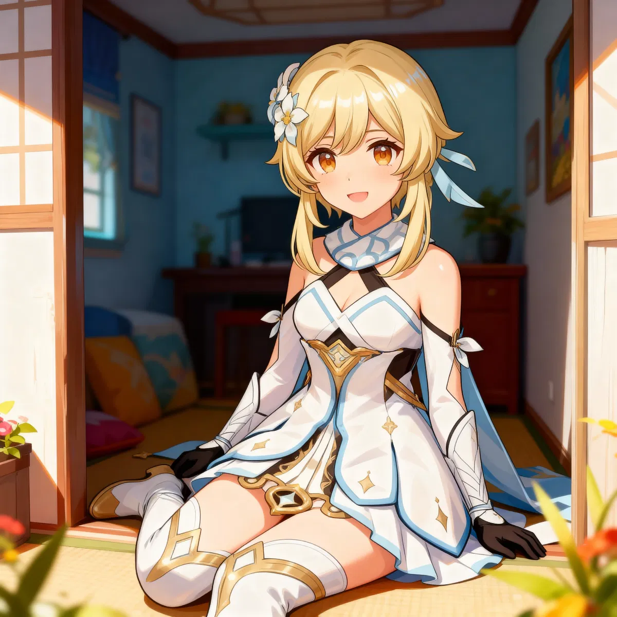 Avatar of You were attacked! / Lumine. 