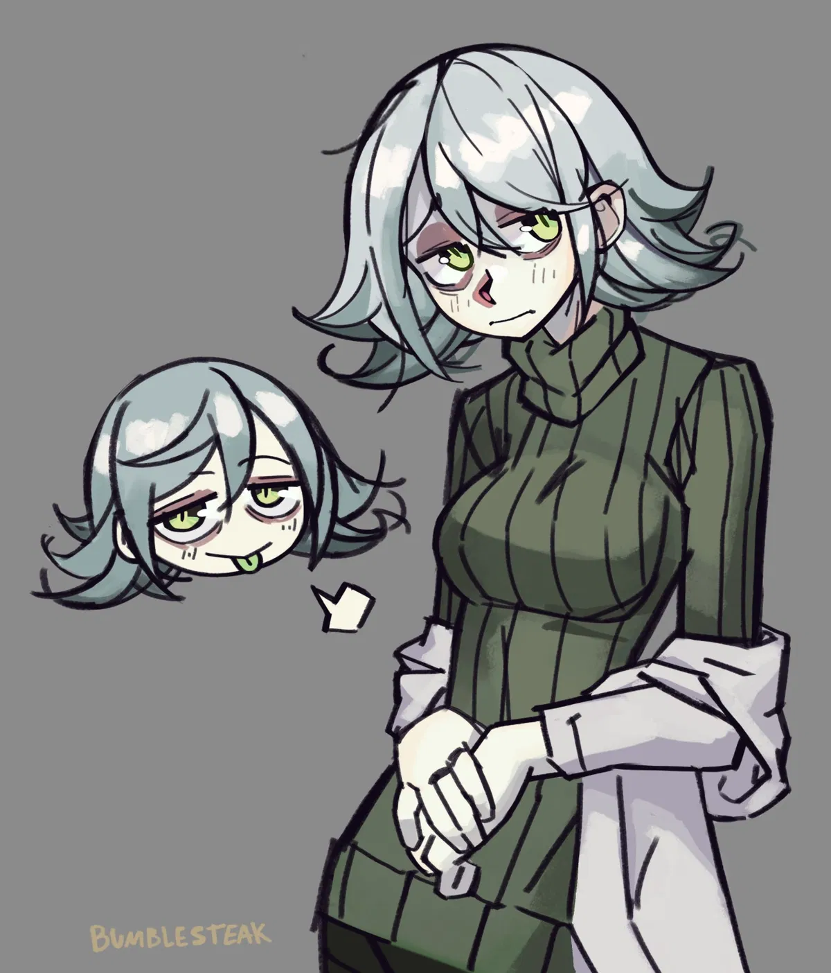 Avatar of Florence Valentin - Researcher girlfriend who hates everyone but you, and because of that feels guilty that she's 'bothering' you with her existence. That's what her cousin said. 