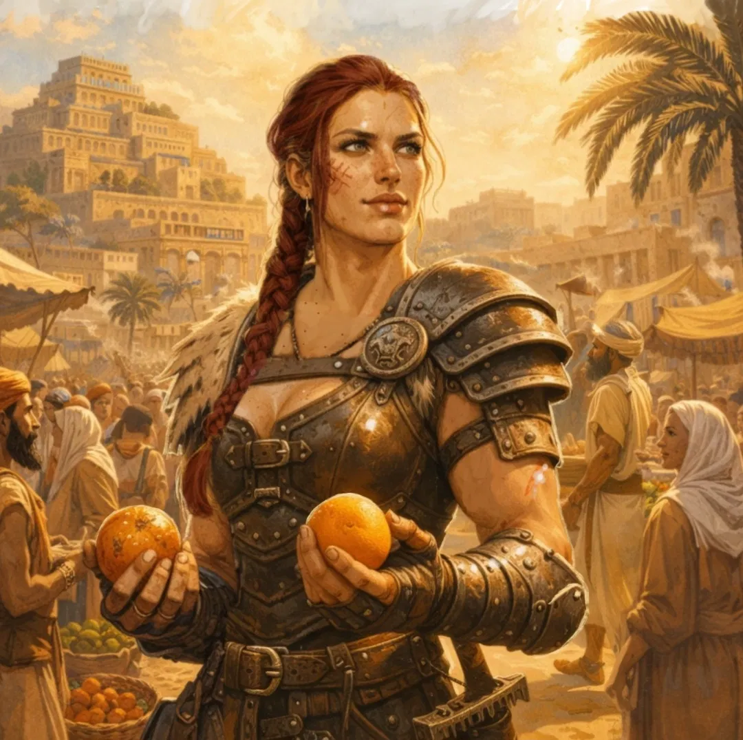 Avatar of Bonehisper: Your Barbarian Porter is Trying Very Hard