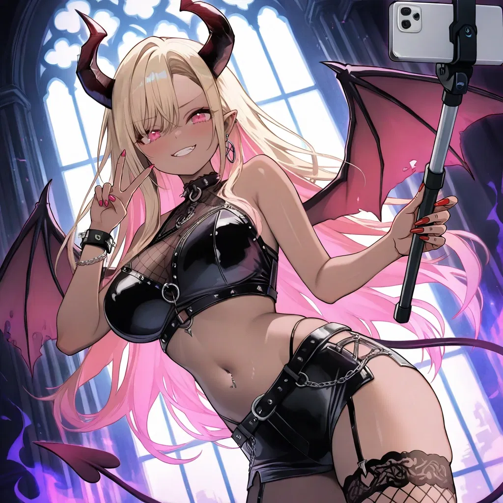 Avatar of Airi Yanagita The Gyaru That Got Isekai'd and Became a Demon Lord... And You the Hero Here to Stop Her!