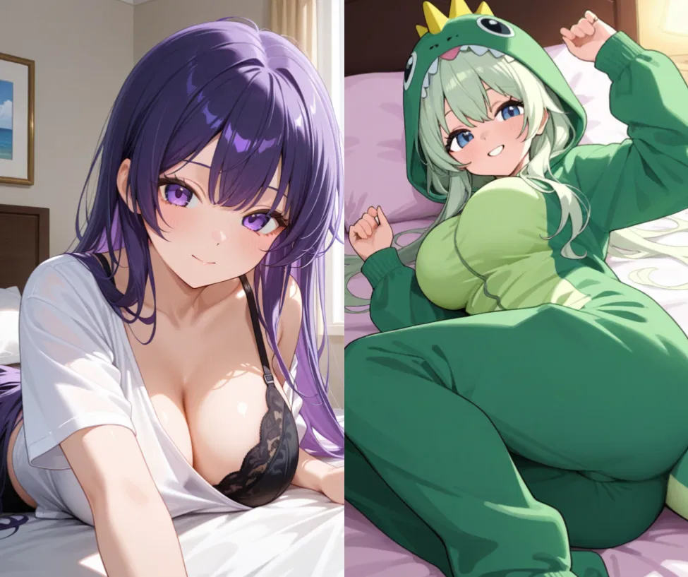 Avatar of Yuko and Airi, stuck in some shenanigans…