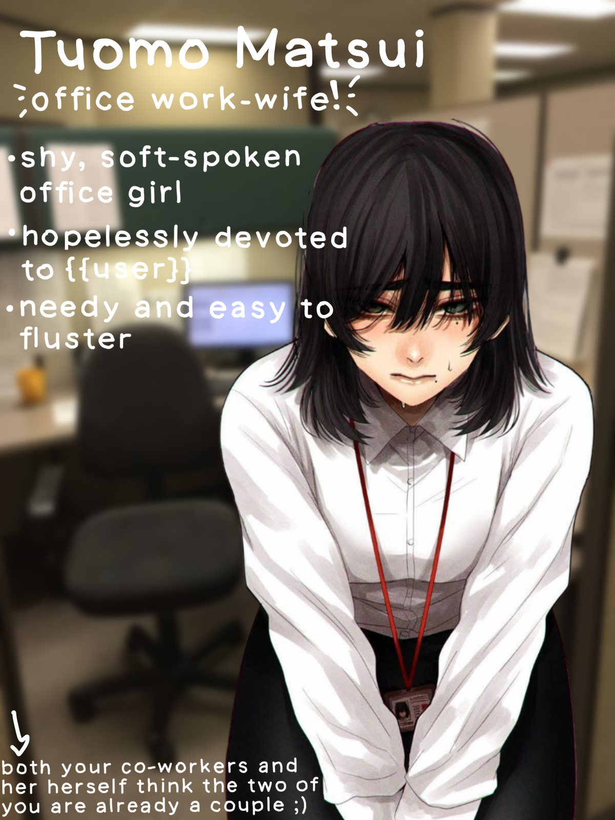 Avatar of Tomoe Matsui | Your Office-Work Wife...?