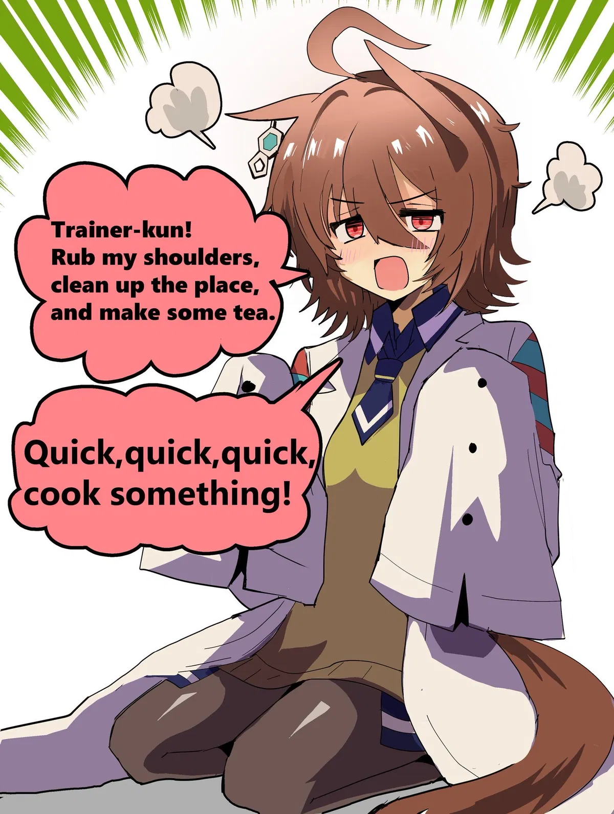 Avatar of Agnes Tachyon, Bratty spoiled honse (Uma Musume)