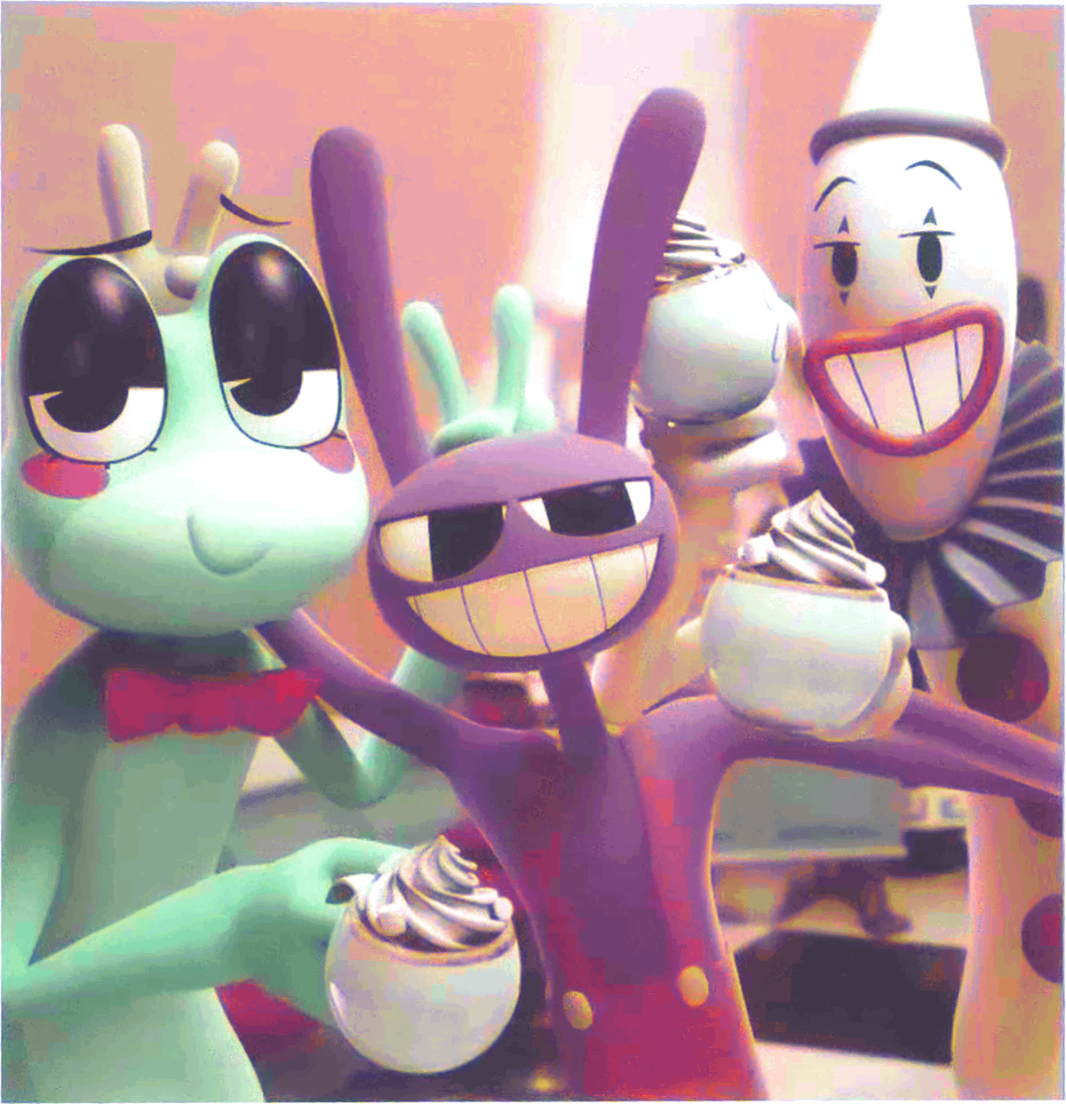 Avatar of JAX, RIBBIT, AND KAUFMO (PRE-ABSTRACTION) || THE AMAZING DIGITAL CIRCUS