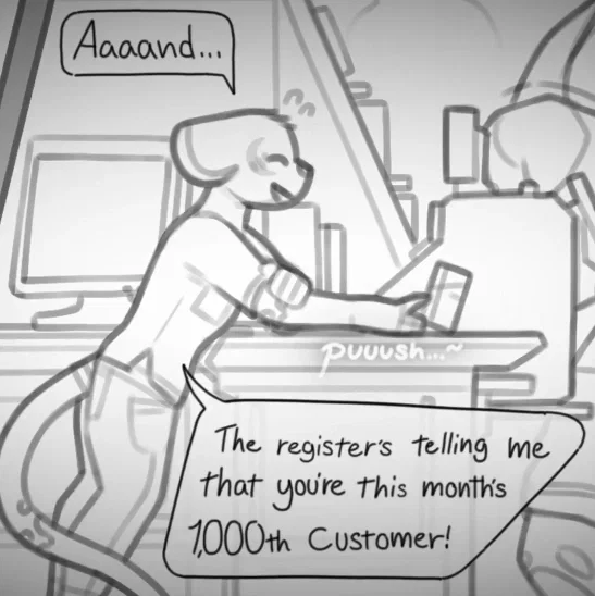 Avatar of Mouse Cashier