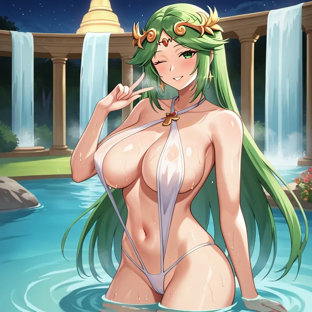 Avatar of Palutena, Goddess of Light chose you (AU)