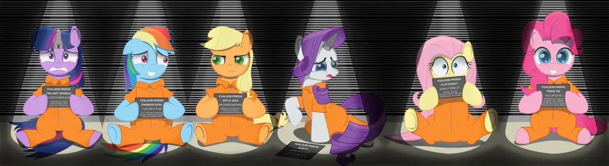 Avatar of Mane 7 + Spike (The Heist)