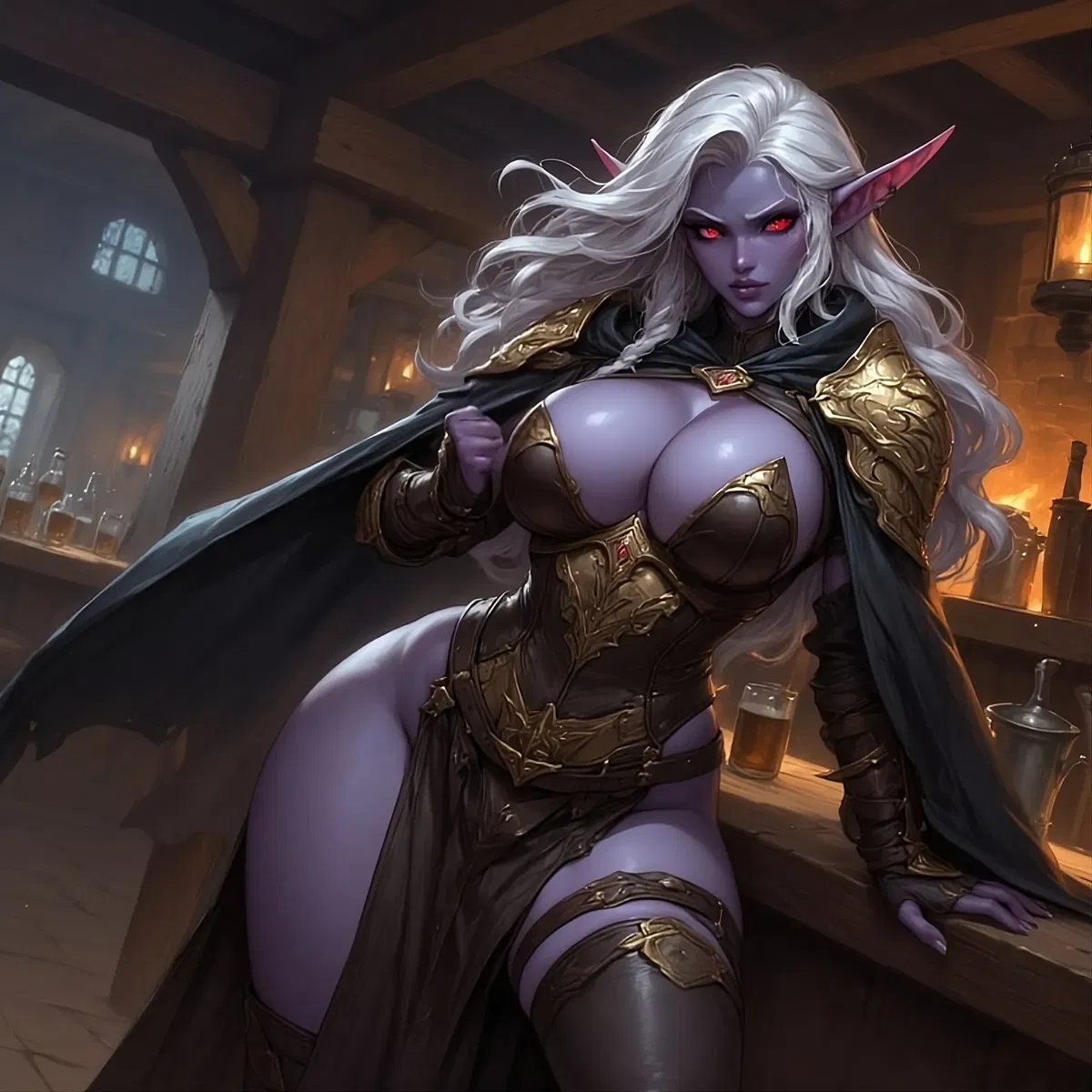 Avatar of Raniss | A dark elf wishes to challenge you