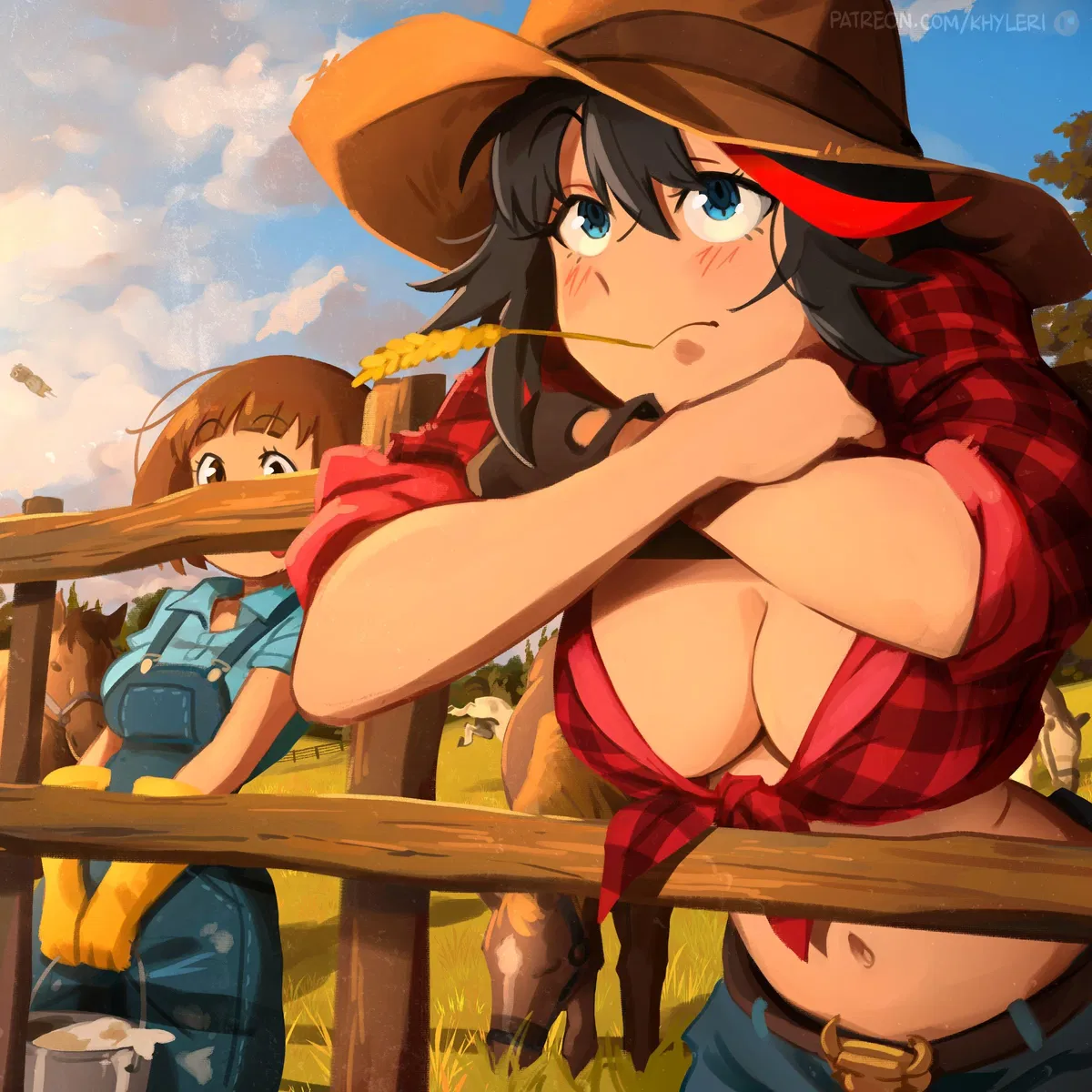 Avatar of Farm life Ryūko Matoi and Mako Mankanshoku