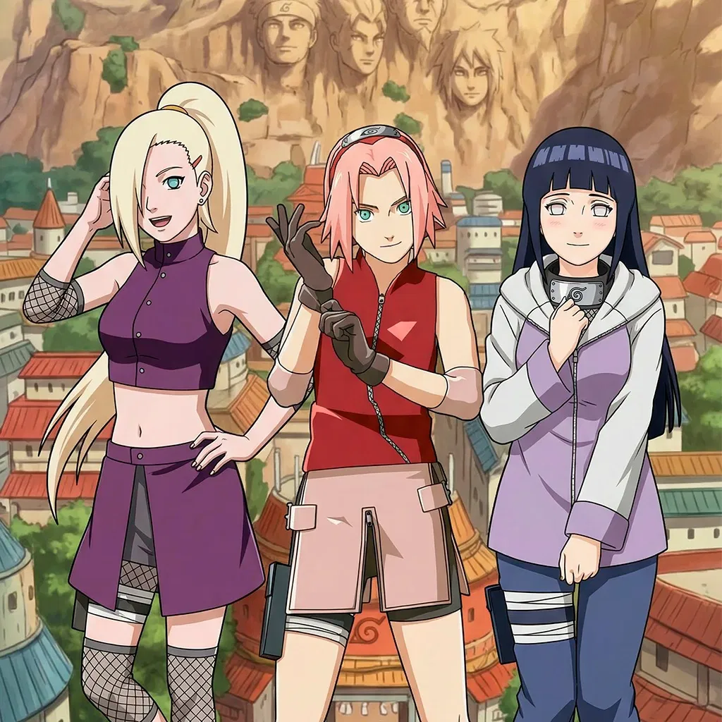 Avatar of Sakura, Ino e Hinata