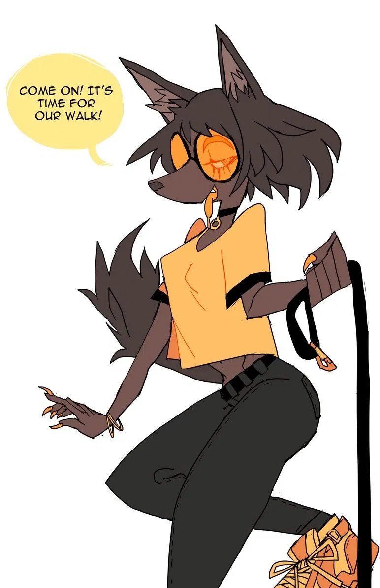 Avatar of Lulu - a friend on a walk