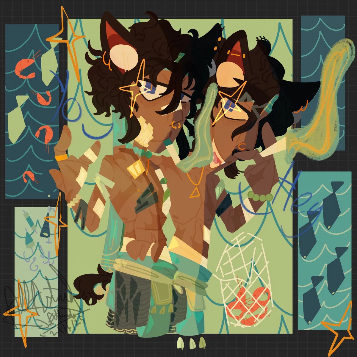 Avatar of Kai & Bucky| Cat Fight