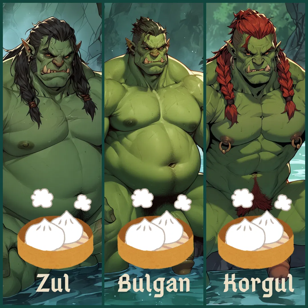 Avatar of Zul, Bulgan & Korgul - Hot Springs, Hard Orcs