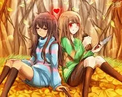 Avatar of Frisk and Chara, your 2 girlfriends