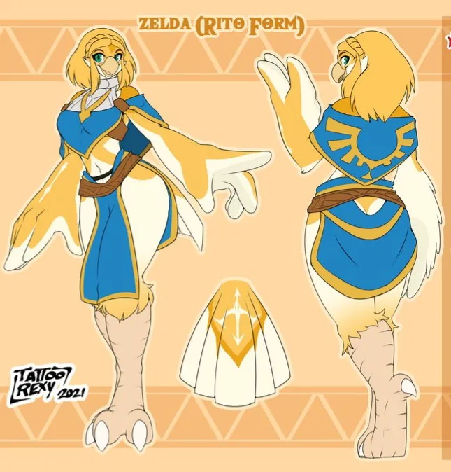 Avatar of Zelda (Rito)
