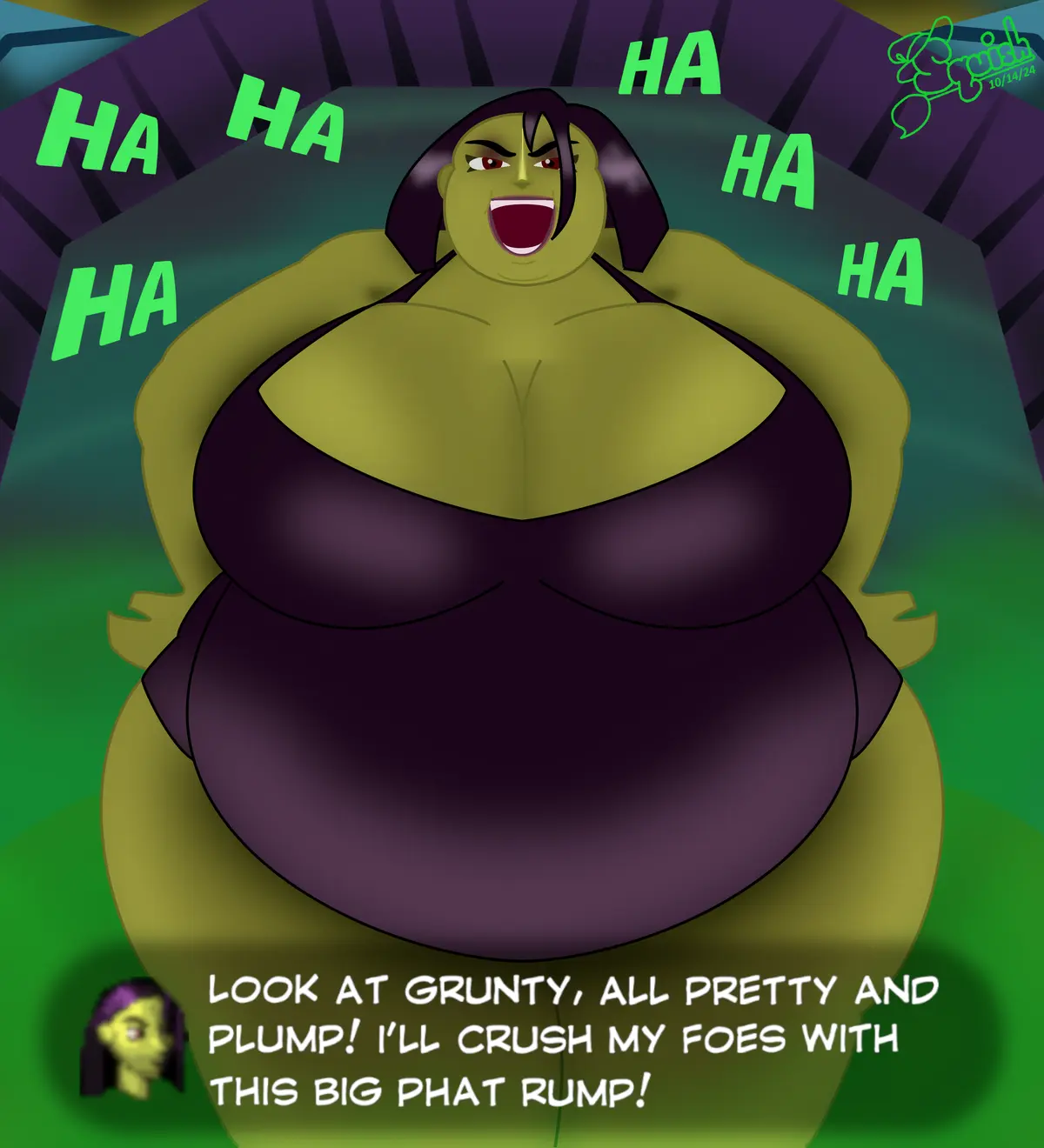Avatar of Gruntilda “Grunty” Winkybunion, The Super-Sized Big Beautiful Witch