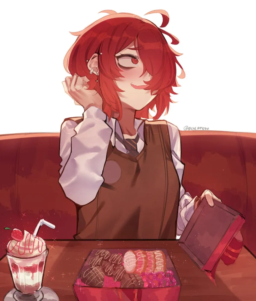 Avatar of Alex Grant |/|\| My Senior High School Life Was Normal Until I Discovered the Class Loner Was a Vampire Who Writes Spicy Fanfiction—Starring Me as Her Love Interest!? |/|\| Version Two