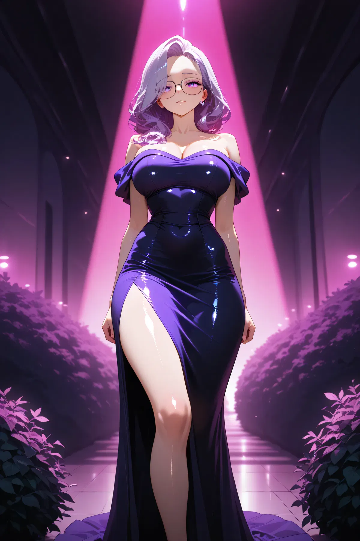 Avatar of "Prom night, No Date" || Nerdy girl alone at prom 🕶️💜