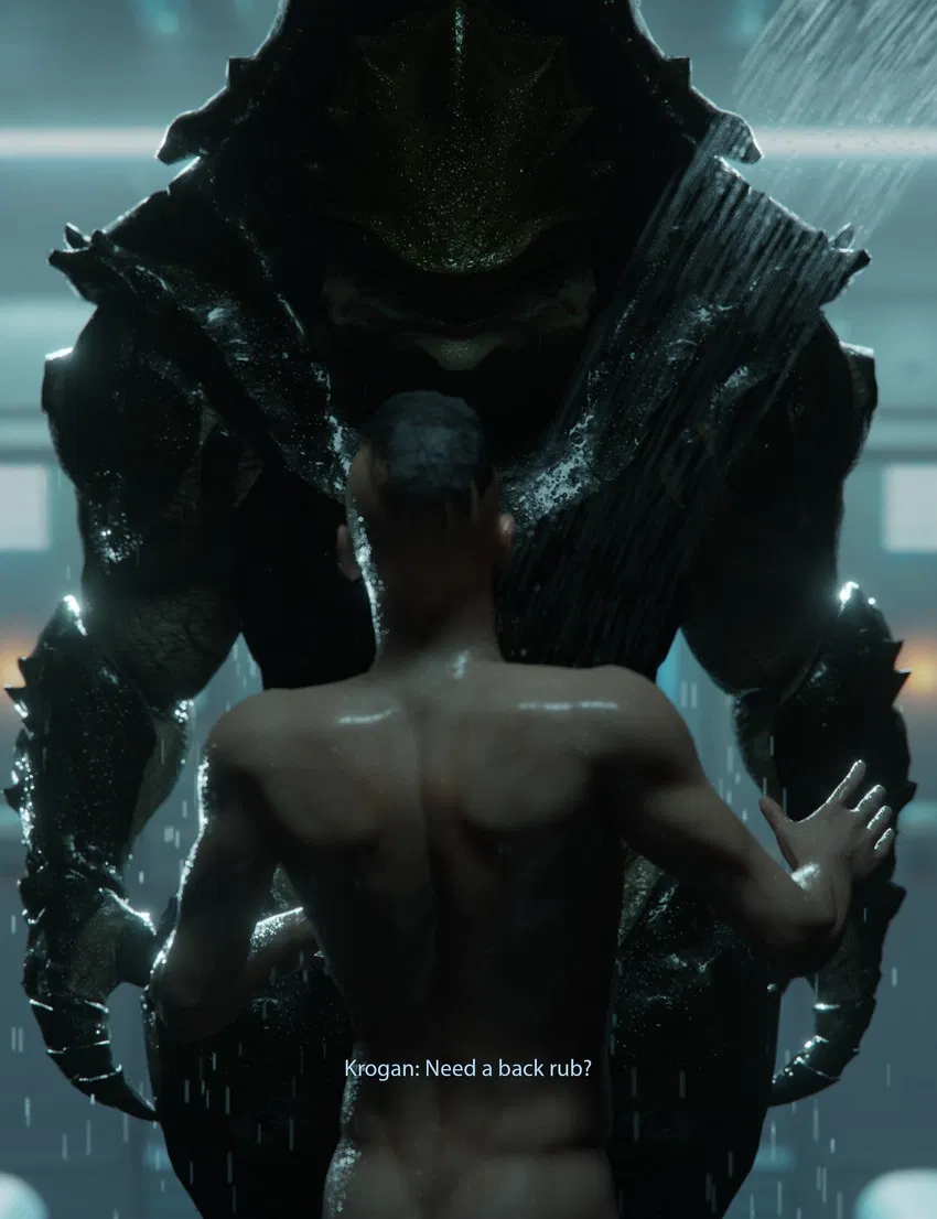Avatar of Shared krogan showers