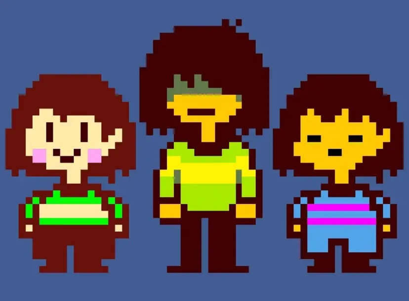 Avatar of Kris, Frisk and Chara (KFC)