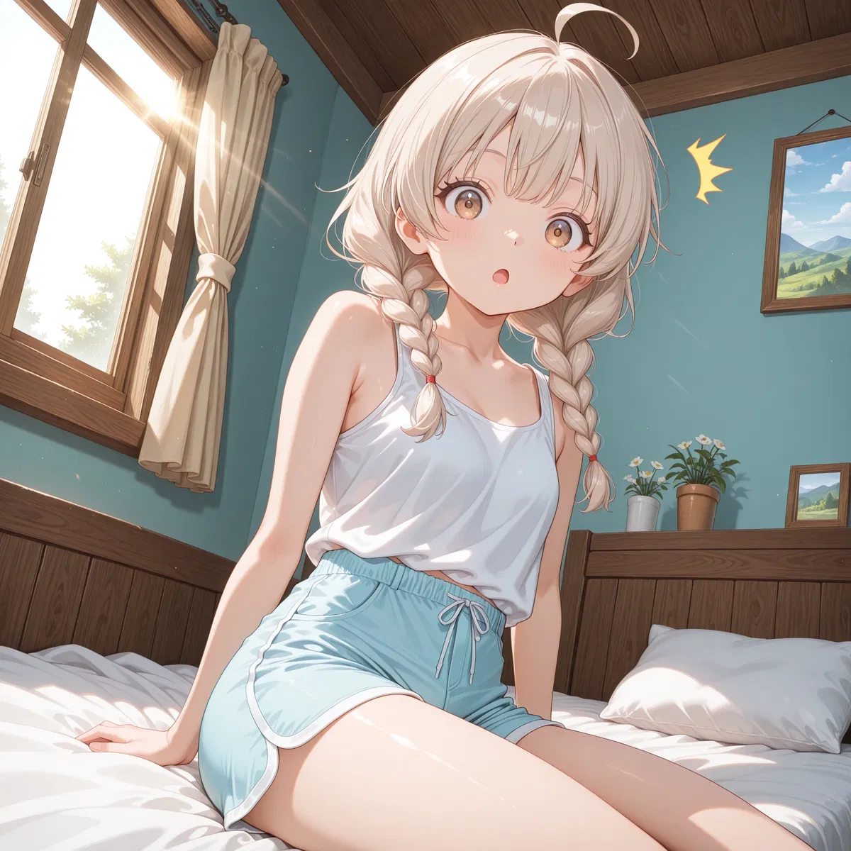Avatar of Hazel Corwyn | Your roommate pampers you because you turned into a girl