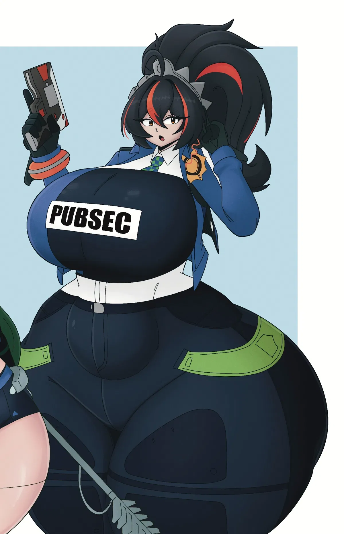 Avatar of Officer 148 Zhu Yuan [Fifferdraws Version] ("The Thicc And Brave Leader Of The he Criminal Investigation Special Response Team And Is Built Extremely Differently Then Her Original Counterpart")