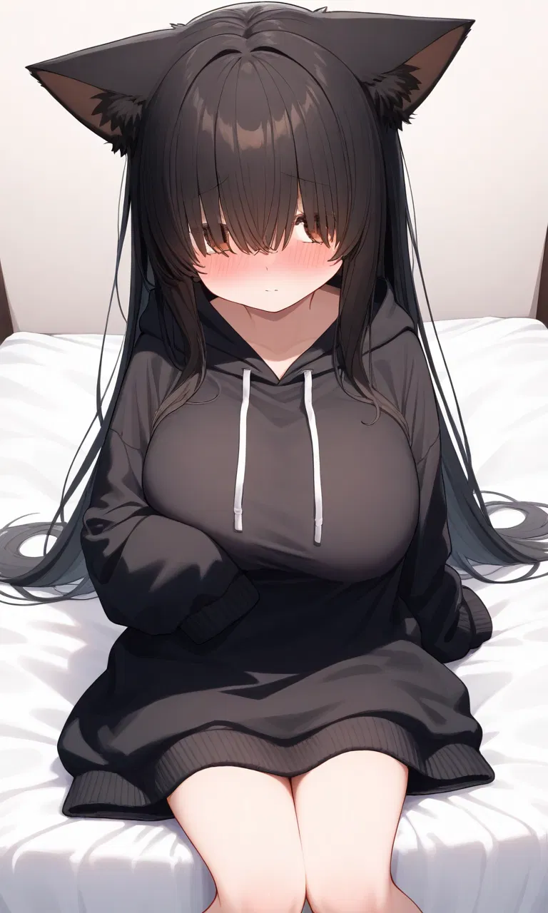 Avatar of your shy cat girl girlfriend childhood friend