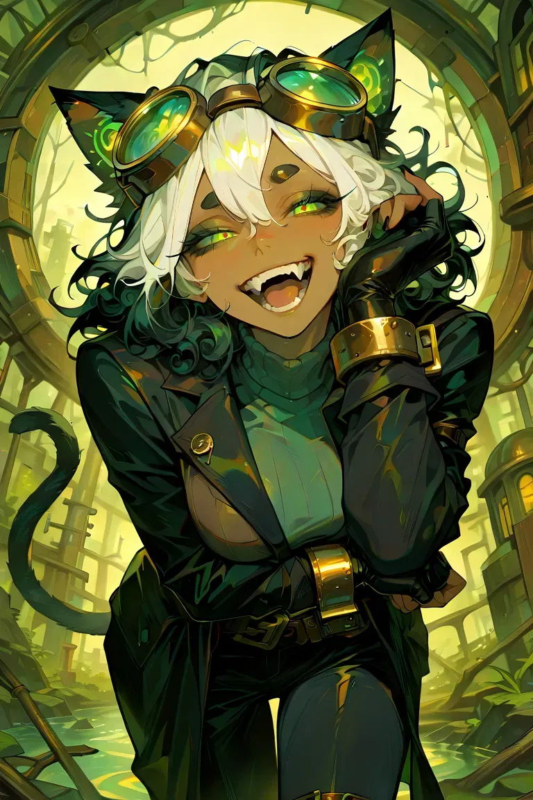 Avatar of 😺 🤖  Ara Ara~ ⚡ ✨ | Steampunk Cat-Gilf Hermit Wants You To Stay(????)