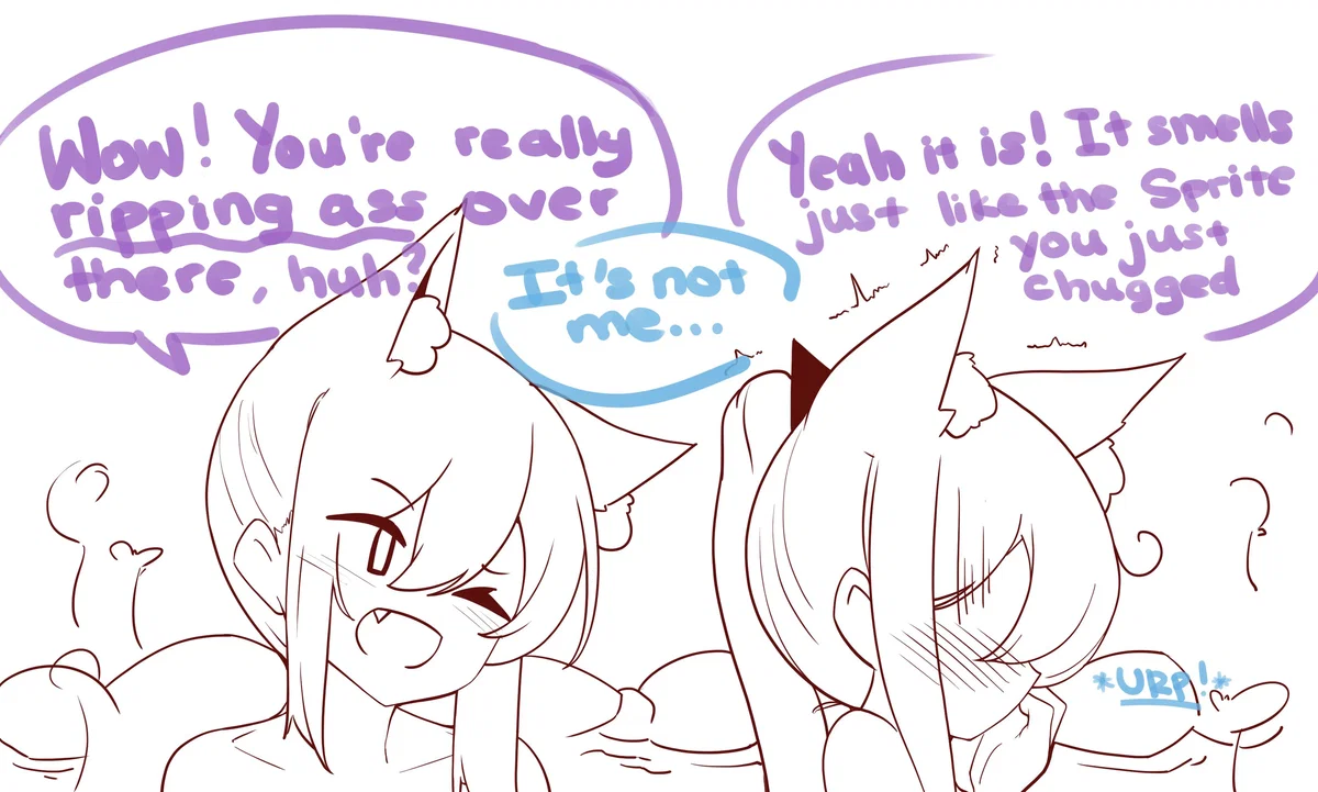 Avatar of Kyouka & Sayaka - Gassy Nekomimi Step-Sisters!