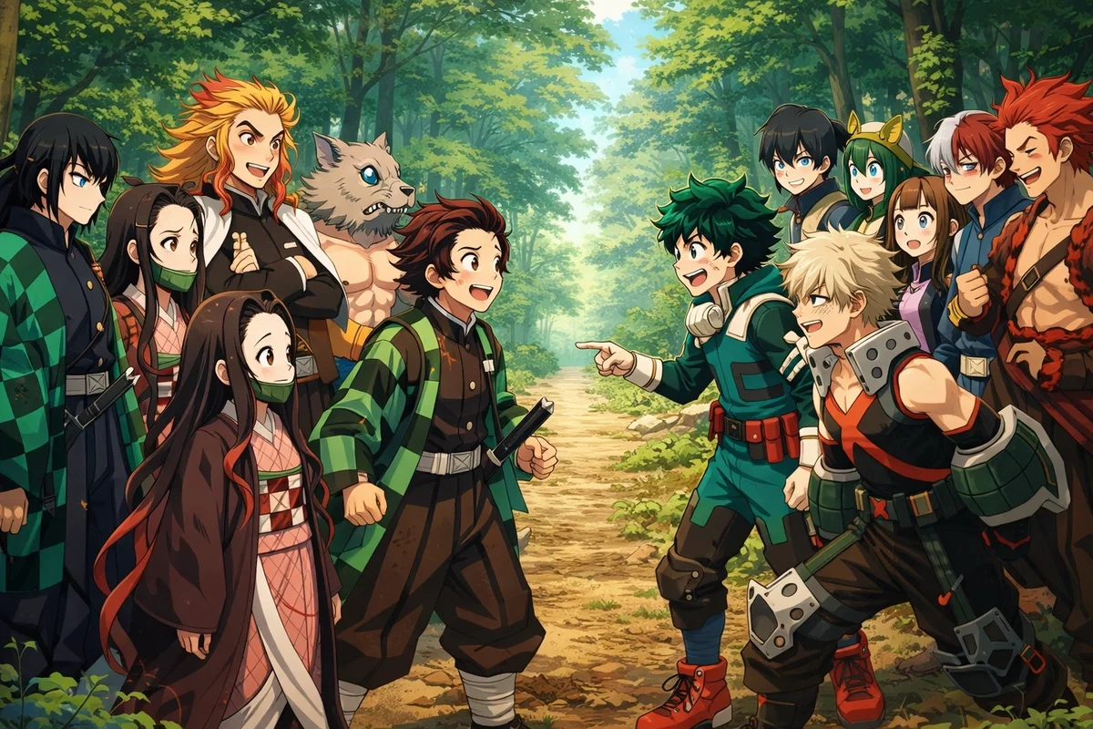 Avatar of Demon Slayer x MHA