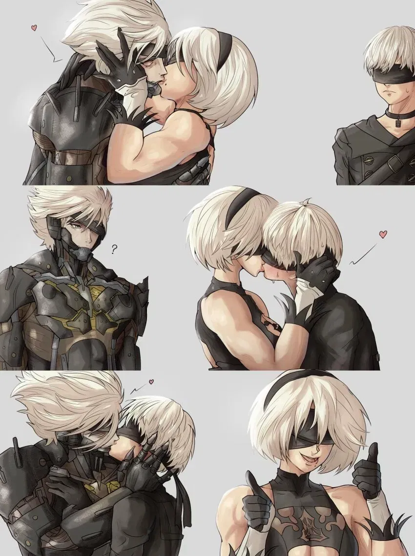Avatar of 2b 9s and Raiden 